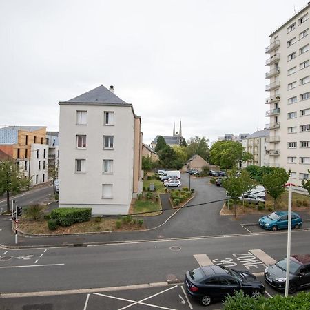 Appartement Beautiful F1 Bis In The Heights Of Tours #Private Parking Extérieur photo